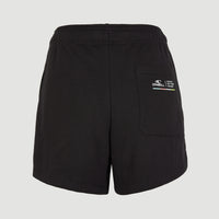 Surfers Not Street Children High-Waist Sweatshorts | Black Out