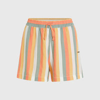Amiri Beach Shorts | Orange Multistripe