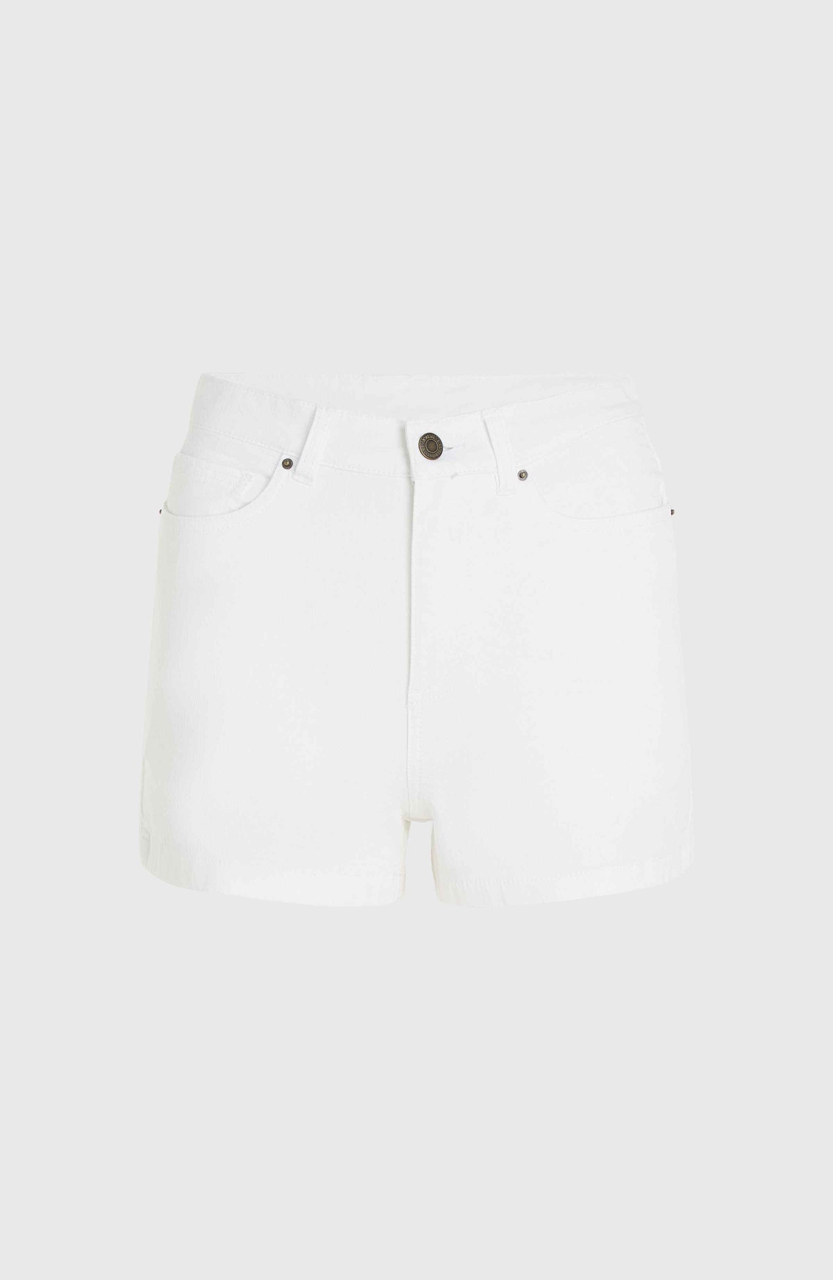 Essentials Stretch Five Pocket Shorts | Snow White