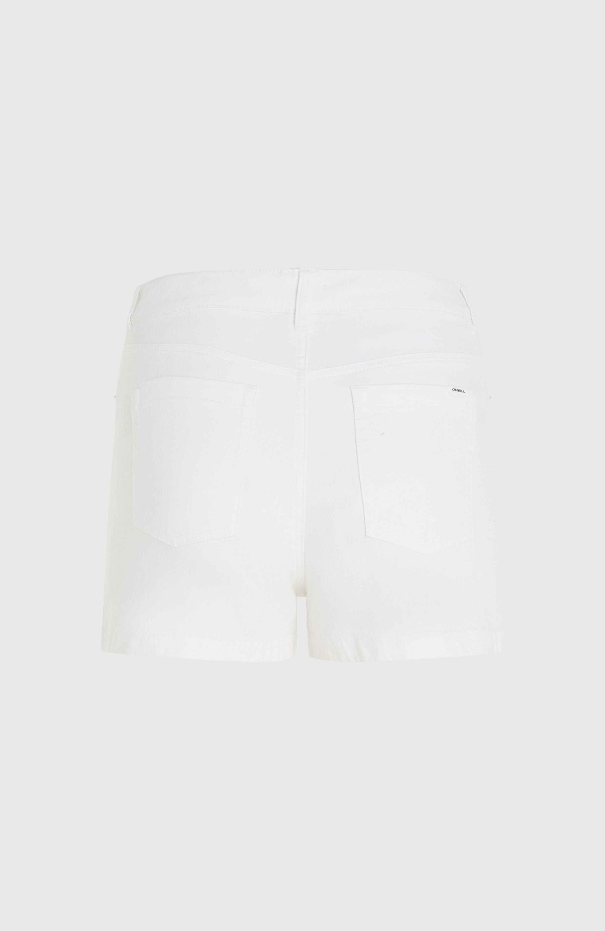 Essentials Stretch Five Pocket Shorts | Snow White