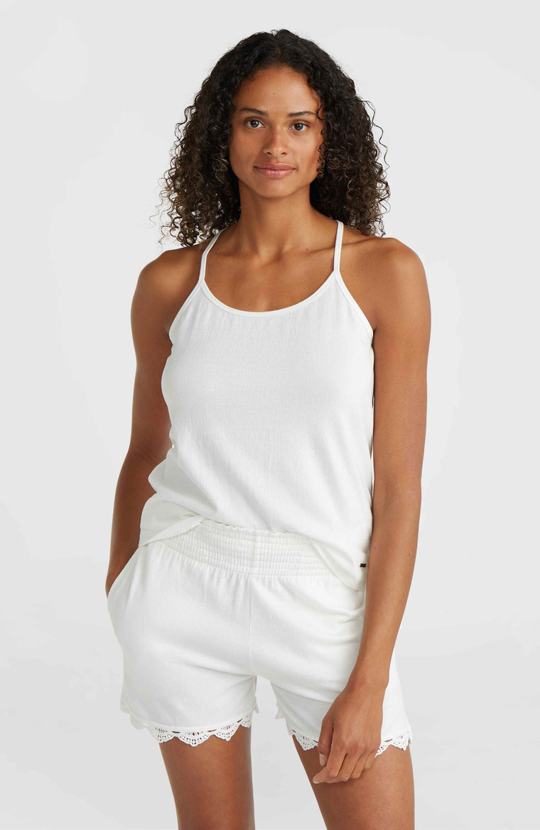 Essentials Ava Smocked Shorts | Snow White