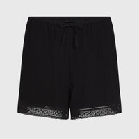 Essentials Embroidery Shorts | Black Out