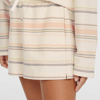 Bavaro Shorts | White Bavarro Stripe
