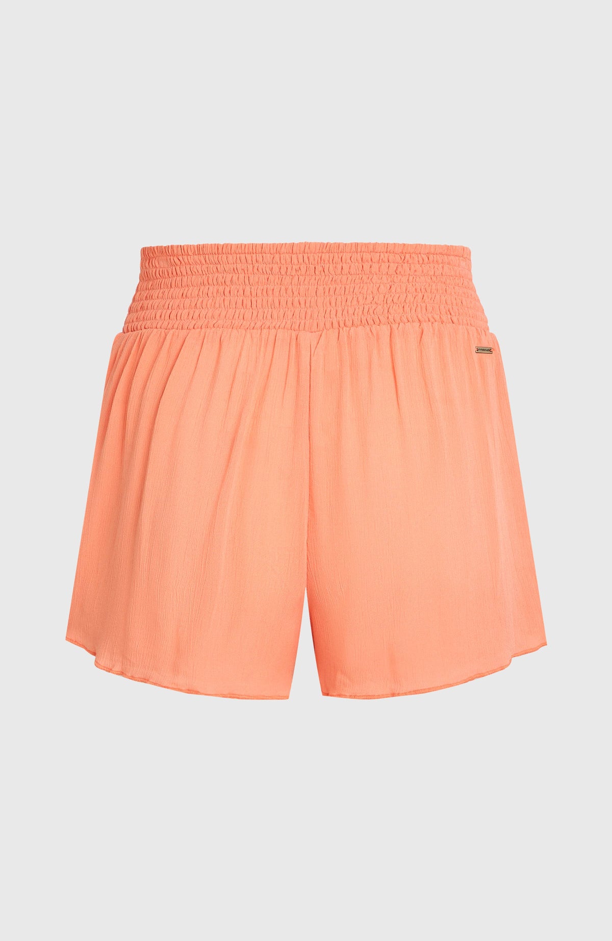Johnny Smocked Waist Shorts | Funky Peach