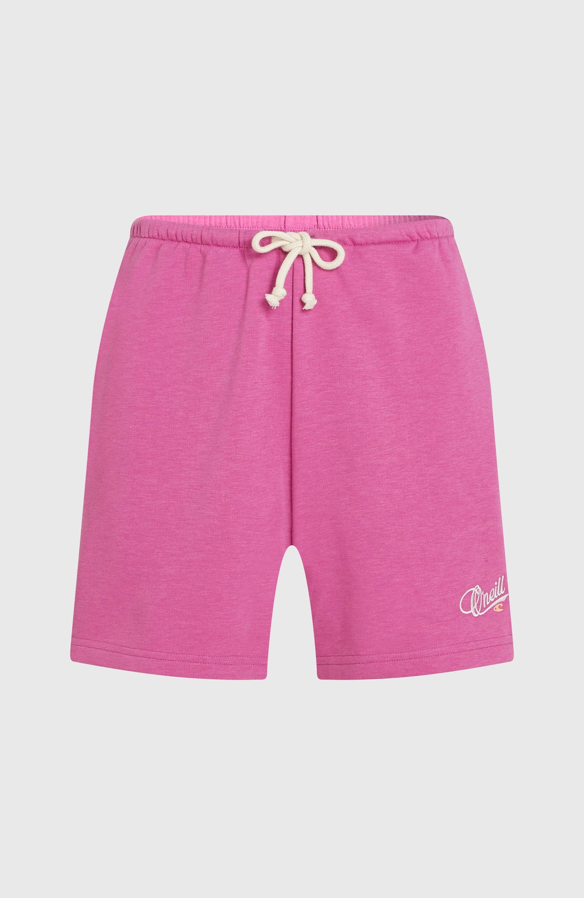 Essentials Script Sweatshorts | Electric Fuschia