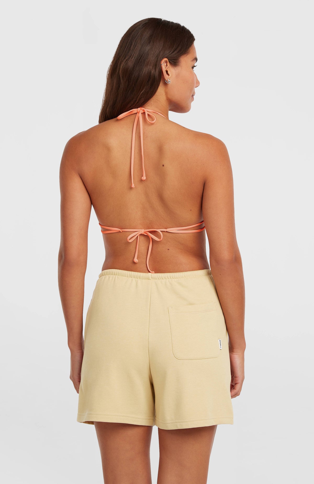 Essentials Script Sweatshorts | Cocoa Sand