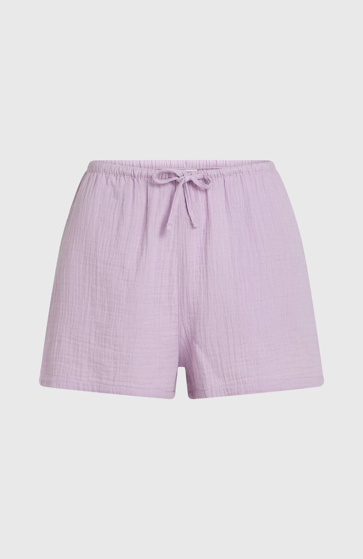 Brenda Structured Shorts | Pale Lavender