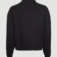 Cove Half Zip Crew Sweatshirt | Black Out