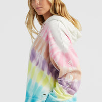 Women Of The Wave Hoodie | Blue Tie Dye