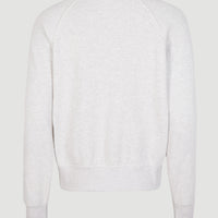 Cult Shift Crew Sweatshirt | White Melange