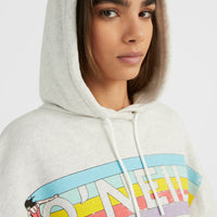 Cult Shift Hoodie | White Melange