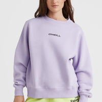 Future Surf Crew Sweatshirt | Purple Rose