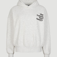 Future Surf Hoodie | White Melange