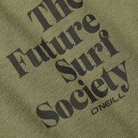 Future Surf Society Hoodie | Deep Lichen Green