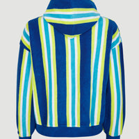 Brights Terry Hoodie | Blue Towel Stripe