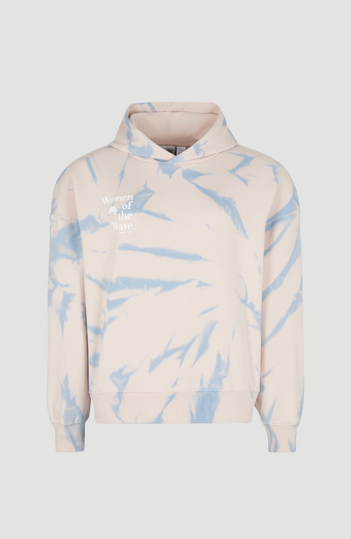 Wavy tie clearance dye hoodie