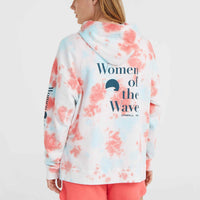 Women of the Wave Hoodie | Pink Ice Cube Tie Dye