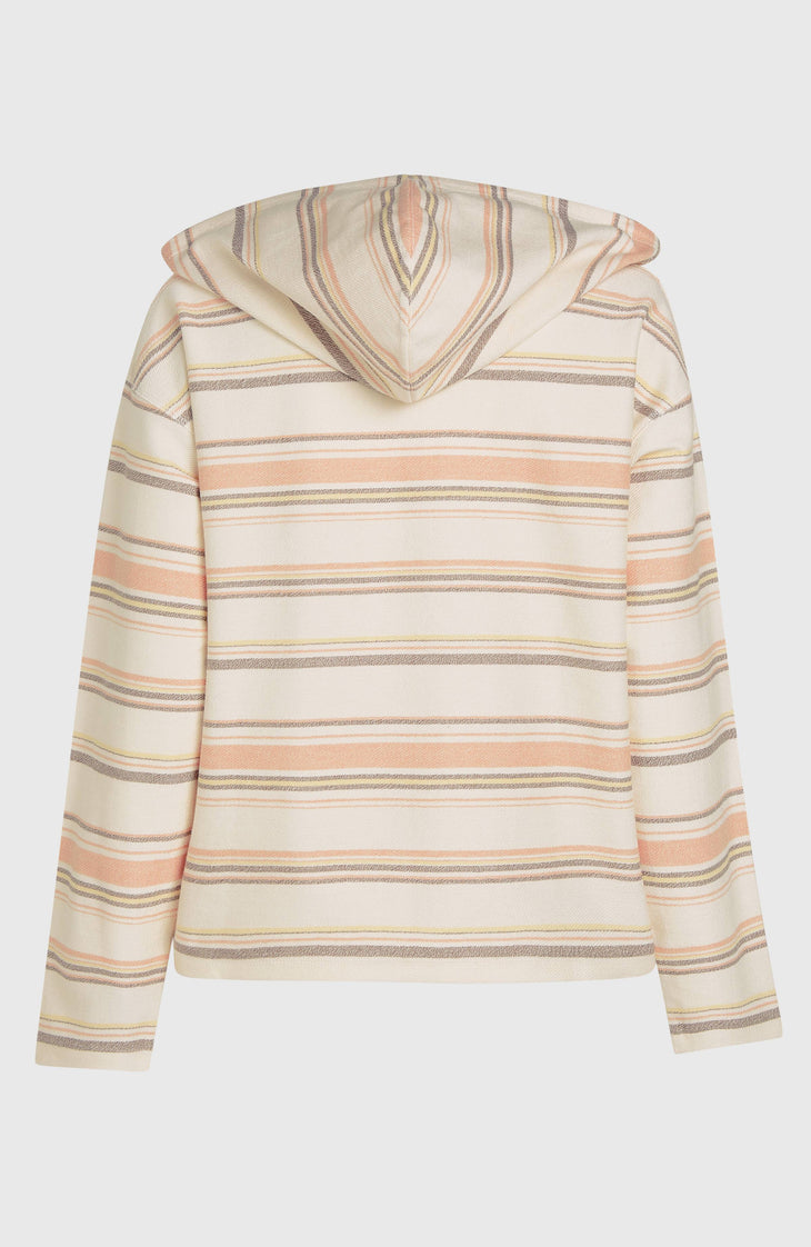 Bavaro Hoodie | White Bavarro Stripe