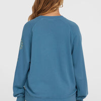 Beach Vintage Crew Sweatshirt | Copen Blue