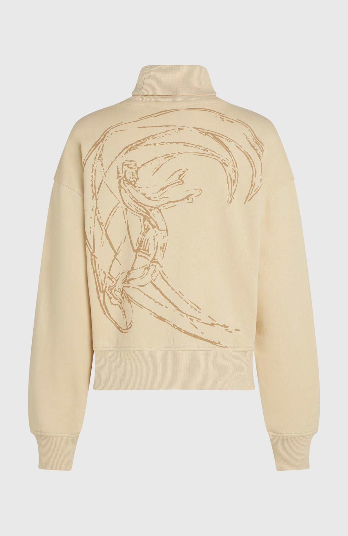 O'Riginals High-Neck Crew Sweatshirt | Macaron