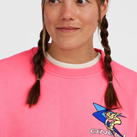 FWC'Play Crew Sweatshirt | Skater Pink