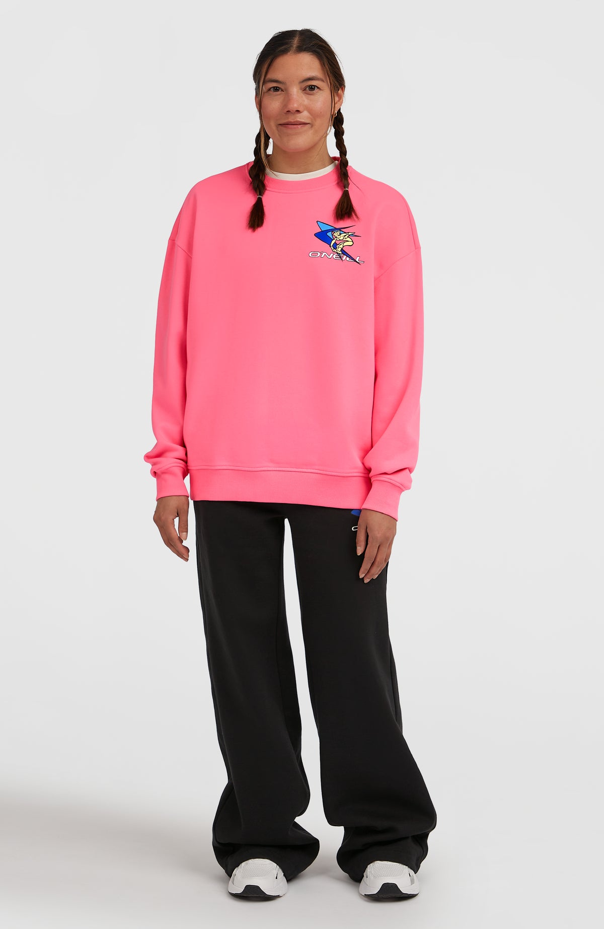 FWC'Play Crew Sweatshirt | Skater Pink