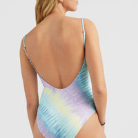 Mykonos Women Of The Wave Swimsuit | Blue Tie Dye