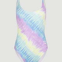 Mykonos Women Of The Wave Swimsuit | Blue Tie Dye