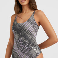 Mykonos Women Of The Wave Swimsuit | Grey Tie Dye