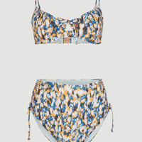 Avalon - Nova Bralette Bikini Set | Blue Minimal Camo