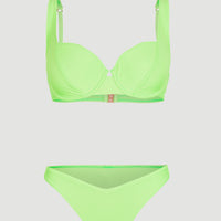 Tina Line Brights Bikini Set | Fluor Green