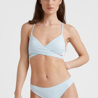 Baay - Maoi Bralette Bikini Set | Blue Simple Stripe