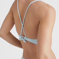 Baay - Maoi Bralette Bikini Set | Blue Simple Stripe