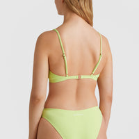 Alia - Cruz Triangle Bikini Set | Sunny Lime