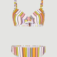 Julia Wb - Rita Moulded Wire Bikini Set | Multi Stripe