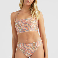 Longline Jen Love Bandeau Bikini Set | Dotted Print