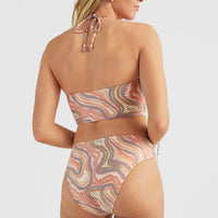 Longline Jen Love Bandeau Bikini Set | Dotted Print