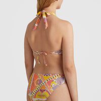 Rita Bikini Bottoms | Yellow Scarf Print