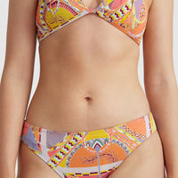 Rita Bikini Bottoms | Yellow Scarf Print