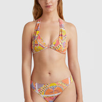 Rita Bikini Bottoms | Yellow Scarf Print