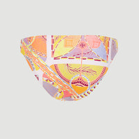 Cruz Bikini Bottoms | Yellow Scarf Print