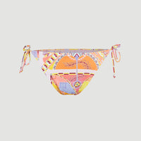 Bondey Bikini Bottoms | Yellow Scarf Print