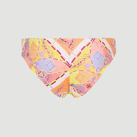 Maoi Bikini Bottoms | Yellow Scarf Print