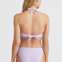 Havaa Mould Wire Bandeau Bikini Top | Purple Rose