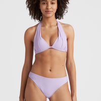 Sao Mix Mould Halter Bikini Top | Purple Rose