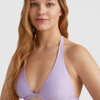 Marga Halter Bikini Top | Purple Rose