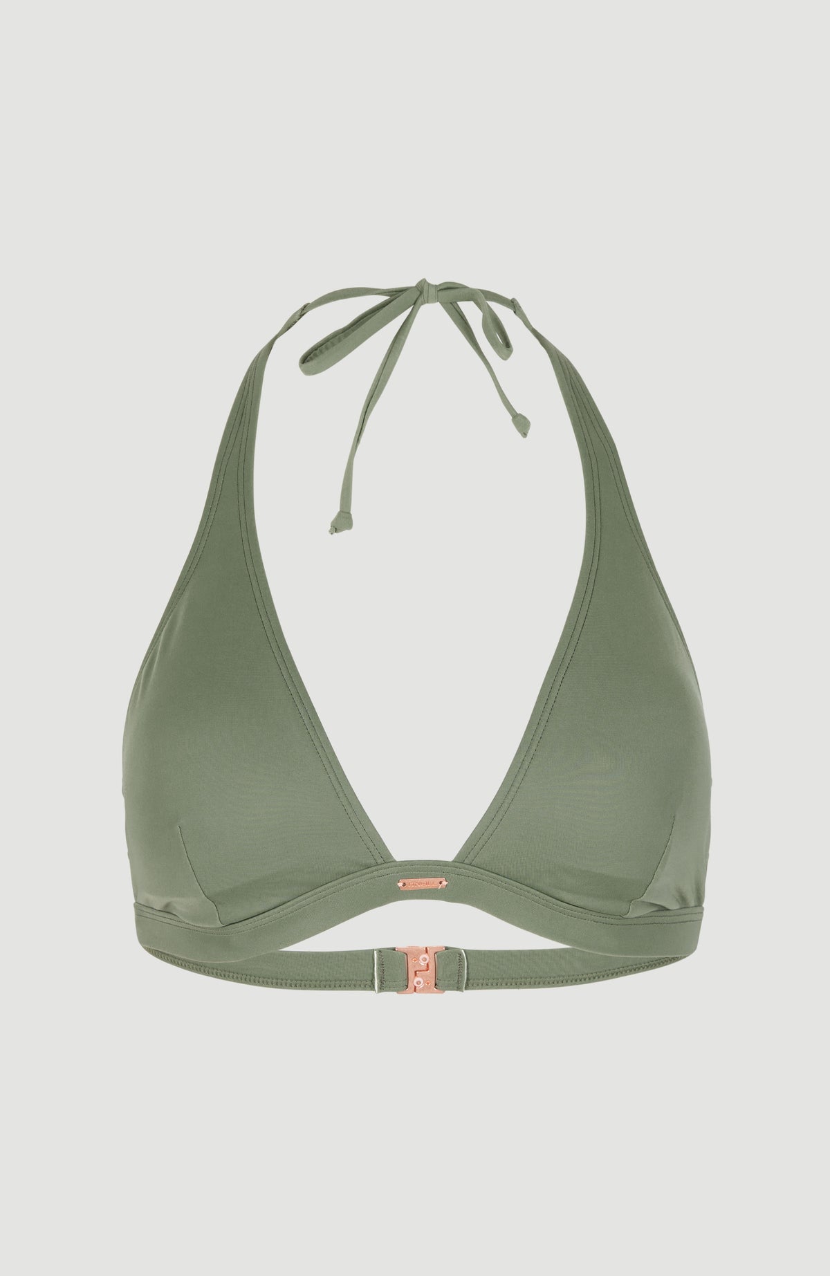 【GLOWNY】25HS★(S,M,L) HALTER BIKINI TOP SEATONIC Bright Shiny Halter Bikini Top - Lime | Bikini Village