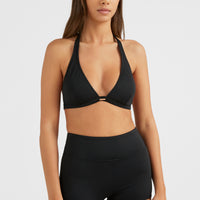 Marga Halter Bikini Top | Black Out