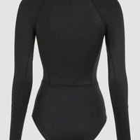 Women of the Wave Long Sleeve Surf Suit | Black Out