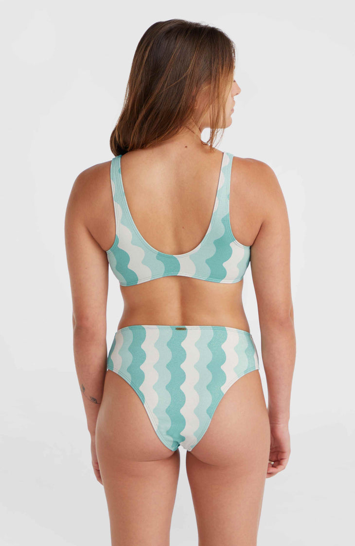 O'Neill Beach Vintage Haley Bikini Set | Blue Big Waves